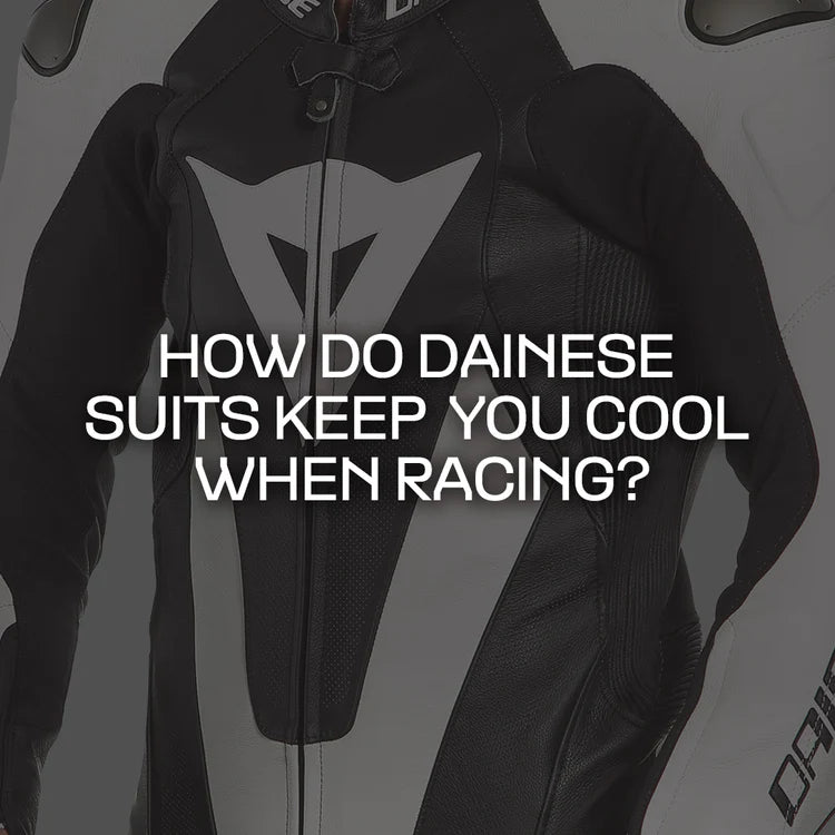Staying cool on track with Dainese Suits.