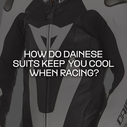 Staying cool on track with Dainese Suits.
