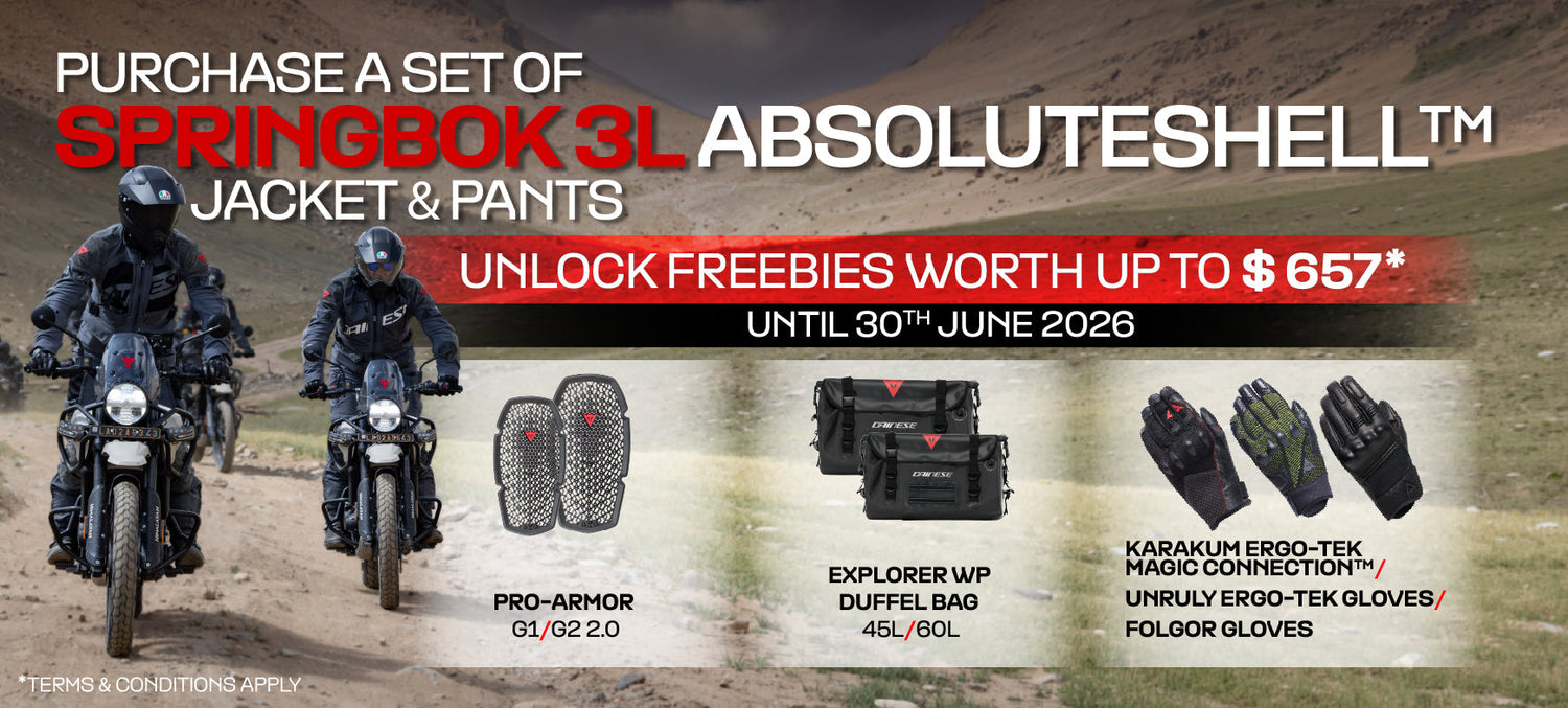 SPRINGBOK 3L ABSOLUTESHELL™ JACKET & PANTS VALUE SET