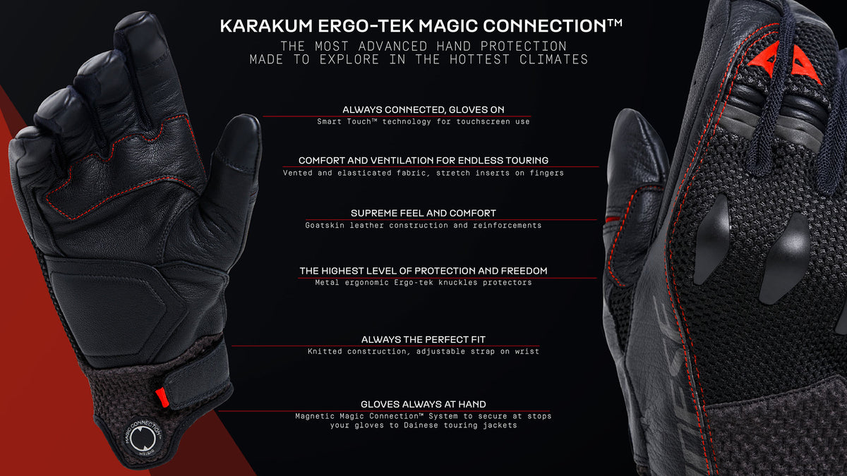KARAKUM ERGO-TEK MAGIC CONNECTION™ – Dainese Singapore