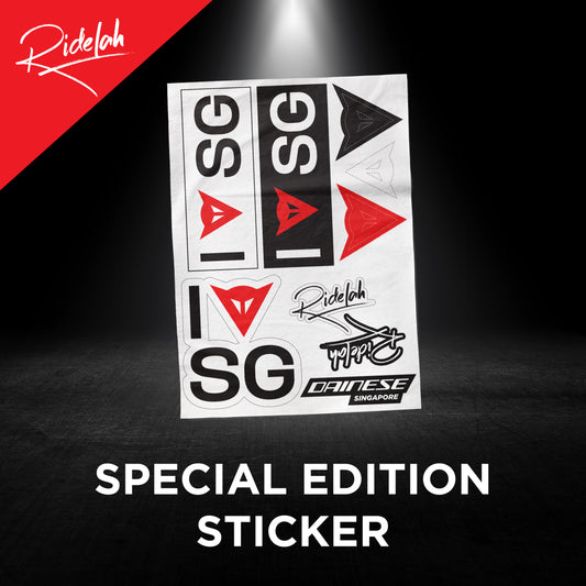RIDELAH LIMITED EDITION STICKER SHEET