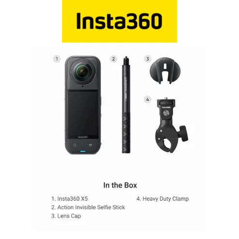 INSTA360 X5 MOTORCYCLE MULTIVIEW BUNDLE